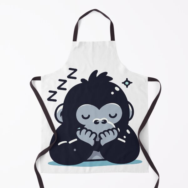 Item preview, Cute Gorilla Sleeping designed and sold by BluRockDesigns.