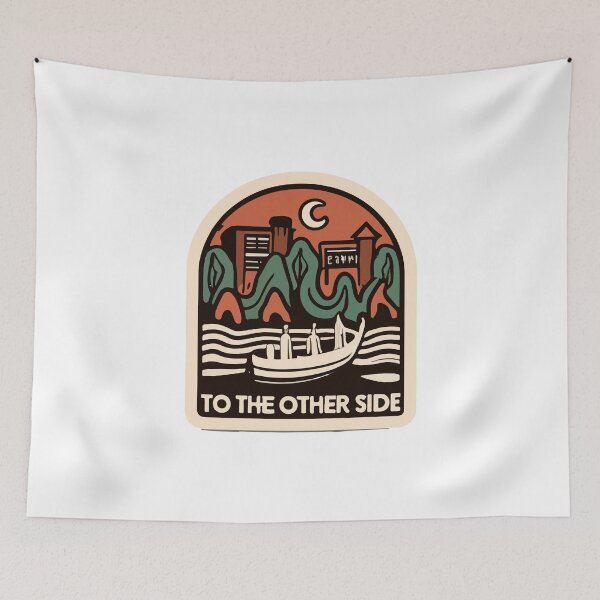 Item preview, Charon's Ferry - To the Other Side Gothic Art designed and sold by NiftyWrx.