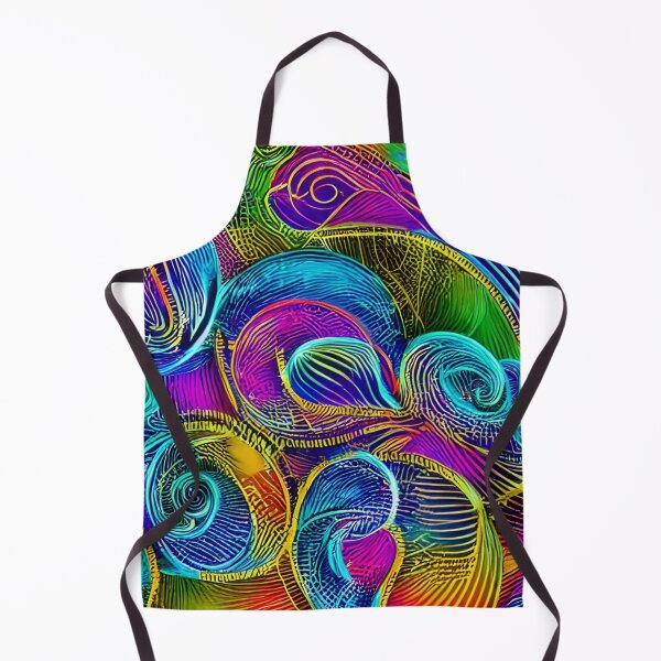 Item preview, Abstract modern neon colors designed and sold by Astralia.