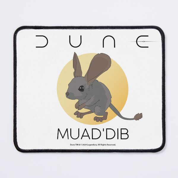 Item preview, Dune Part Two Paul Atreides MUAD'DIB Desert Mouse designed and sold by KamiTrendz.