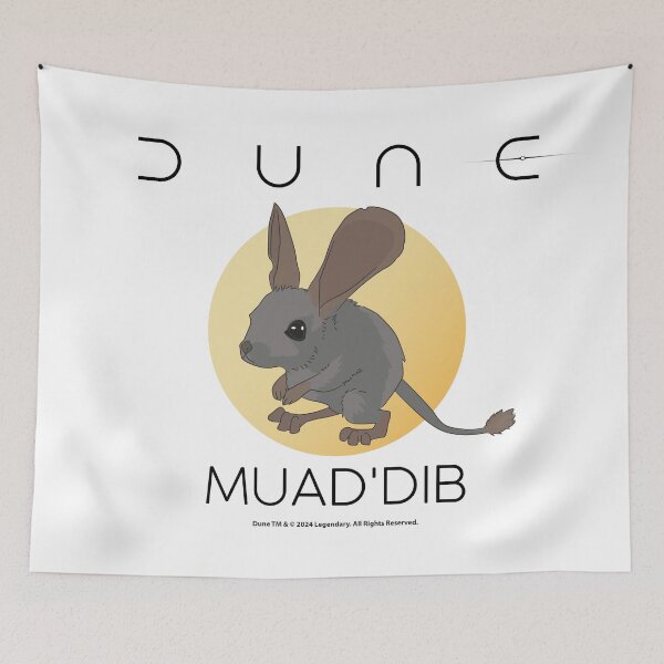 Item preview, Dune Part Two Paul Atreides MUAD'DIB Desert Mouse designed and sold by KamiTrendz.