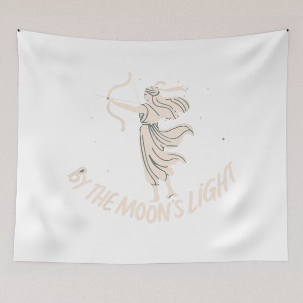 Item preview, Artemis Goddess of the Moonlight Art Nouveau Design designed and sold by NiftyWrx.