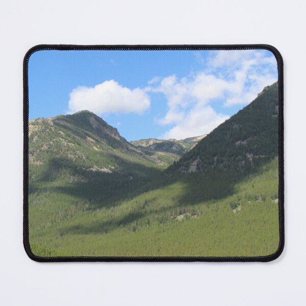 Item preview, The rugged mountains play hide-and-seek with the clouds, along the Beartooth Highway in Montana designed and sold by GiftableGems.