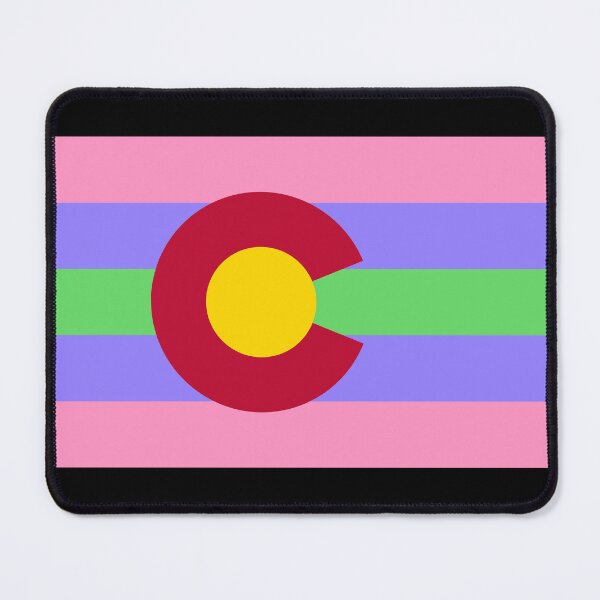Item preview, Colorado State Trigender Pride Flag designed and sold by WokeBespoke.