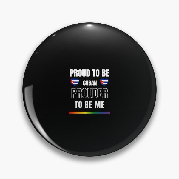 Item preview, LGBTQ Proud To Be Cuban, Prouder To Be Me T-Shirt, Cuban T-Shirt, Cuban Flag Tees, Rainbow Stripe T-Shirt, Support Cuba Tees, Sport Tees, Pride Tees, Cuba Flag Heart, designed and sold by PrideBeProud.