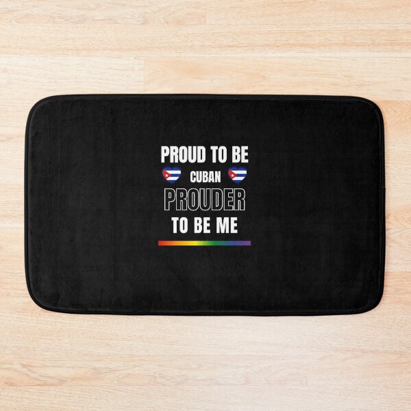 Item preview, LGBTQ Proud To Be Cuban, Prouder To Be Me T-Shirt, Cuban T-Shirt, Cuban Flag Tees, Rainbow Stripe T-Shirt, Support Cuba Tees, Sport Tees, Pride Tees, Cuba Flag Heart, designed and sold by PrideBeProud.