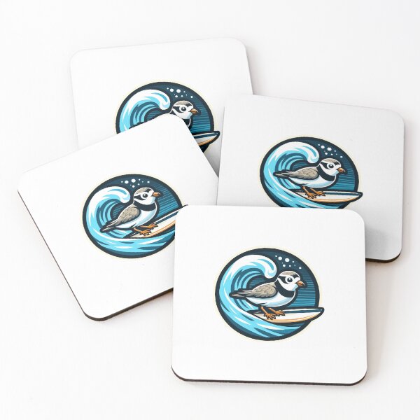 Item preview, Surfing Piping Plover  designed and sold by SportsMomsRock.