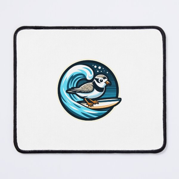 Item preview, Surfing Piping Plover  designed and sold by SportsMomsRock.