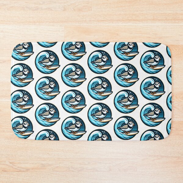 Item preview, Surfing Piping Plover  designed and sold by SportsMomsRock.