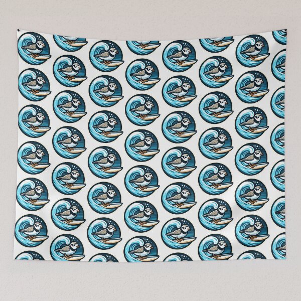 Item preview, Surfing Piping Plover  designed and sold by SportsMomsRock.