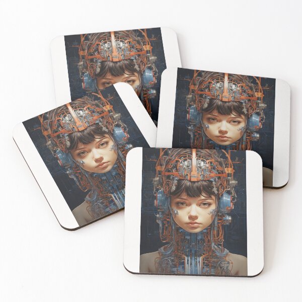 Item preview, Self Portrait of an AI; Artificial Intelligence; designed and sold by StickerApe.