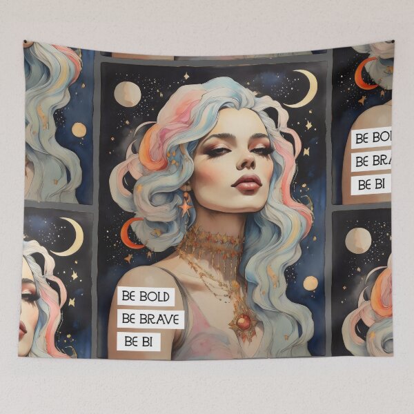 Item preview, Mystical Bi Power: Embrace Your Boldness designed and sold by MillennialVibe.