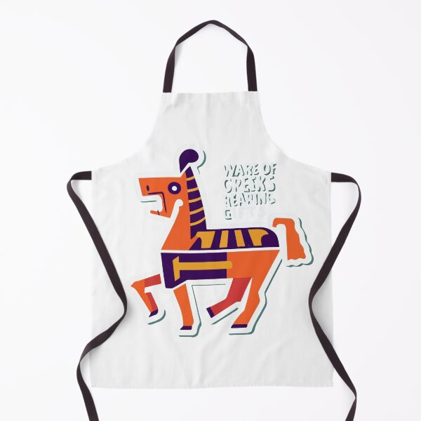 Item preview, Trojan Horse with Beware Quote - Greek Mythology Design designed and sold by NiftyWrx.