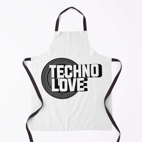 Artikelvorschau, TECHNO - Vinyl Love (Schwarz) entworfen und verkauft von Discothreadz.