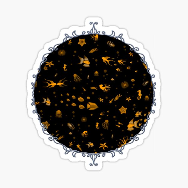 Item preview, Sea of Shapes and Shadows - Orange designed and sold by StephOBrien.