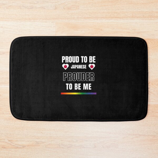 Item preview, LGBTQ Proud To Be Japanese, Prouder To Be Me T-Shirt, Japanese T-Shirt, Japanese Flag Tees, Rainbow Stripe T-Shirt, Support Japan Tees, Sport Tees, Pride Tees, Japan Flag Heart, designed and sold by PrideBeProud.