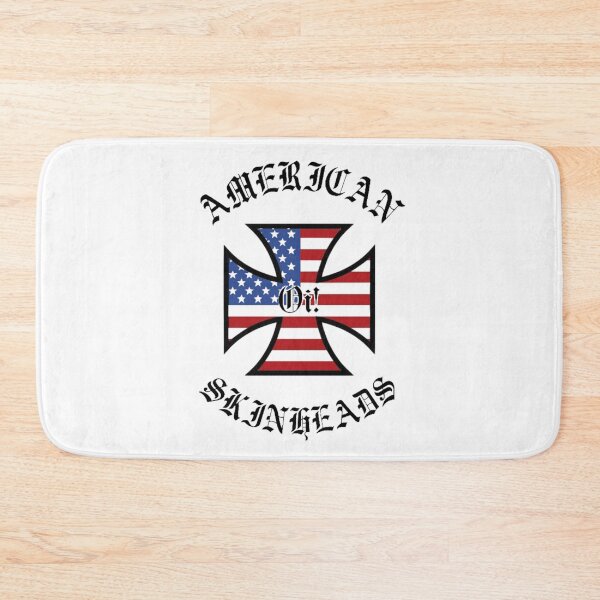 Item preview, American Skinhead - Crest Old English designed and sold by ClashAndBash.