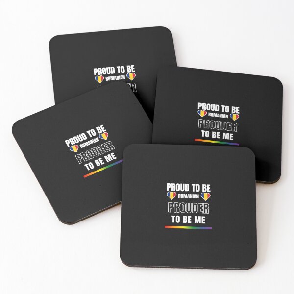 Item preview, LGBTQ Proud To Be Romanian, Prouder To Be Me T-Shirt, Romanian T-Shirt, Romanian Flag Tees, Rainbow Stripe T-Shirt, Support Romania Tees, Sport Tees, Pride Tees, Romania Flag Heart, designed and sold by PrideBeProud.