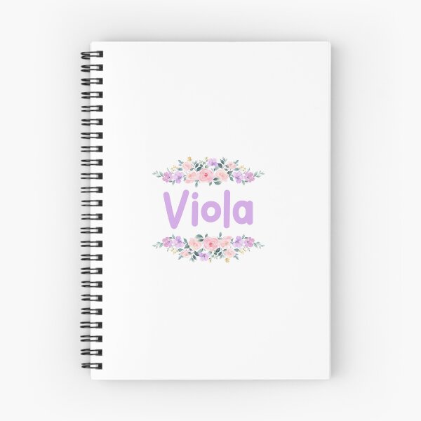 Item preview, Purple Flower Viola Name Label designed and sold by NormadWorld.