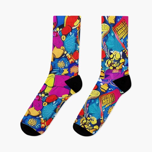 Item preview, Abstract patterns in tangy colors designed and sold by Astralia.