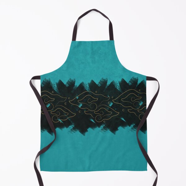 Item preview, Turquoise Tranquility , Abstract Black  designed and sold by southerndoll67.