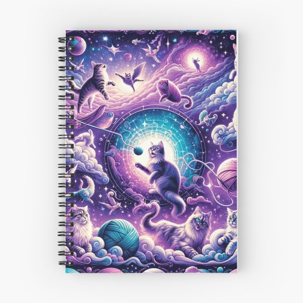 Item preview, Mystical Whiskers: A Dimensional Cat Odyssey designed and sold by Merchbes.