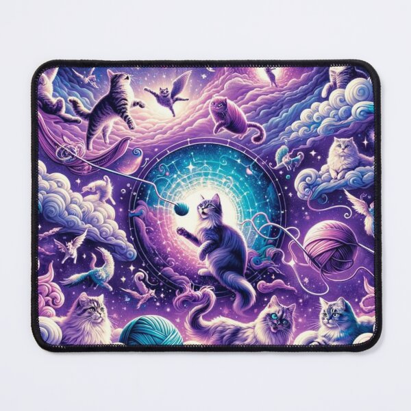 Item preview, Mystical Whiskers: A Dimensional Cat Odyssey designed and sold by Merchbes.