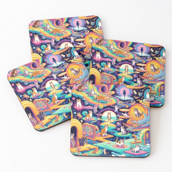 Item preview, Cosmic Cat Escapades designed and sold by Merchbes.