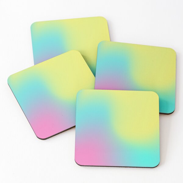 Item preview, Turquoise, Yellow and Pink Gradient Melt Design  designed and sold by patternsoup.