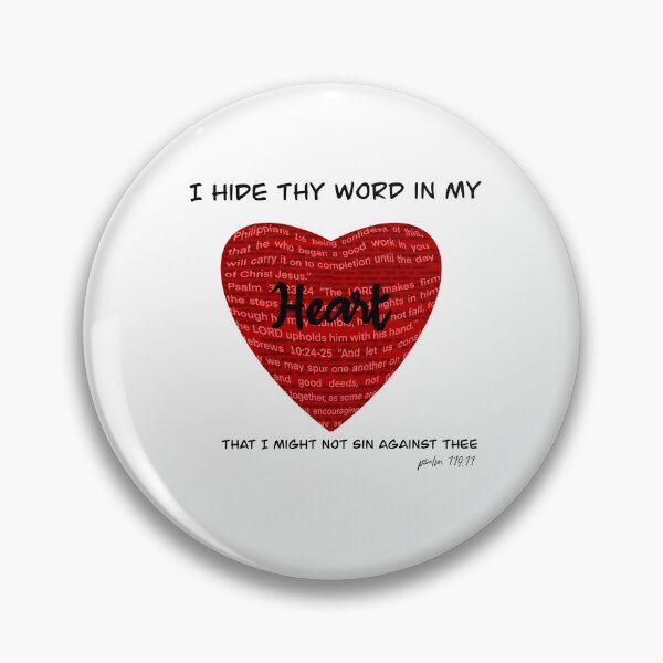 Item preview, Psalm 119:11 I hid thy word in my heart designed and sold by neishy.