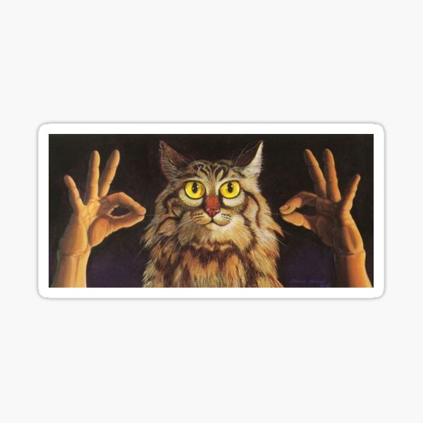 Item preview, Chuck Baird's ASL Cat (kitty) designed and sold by Wynnel.