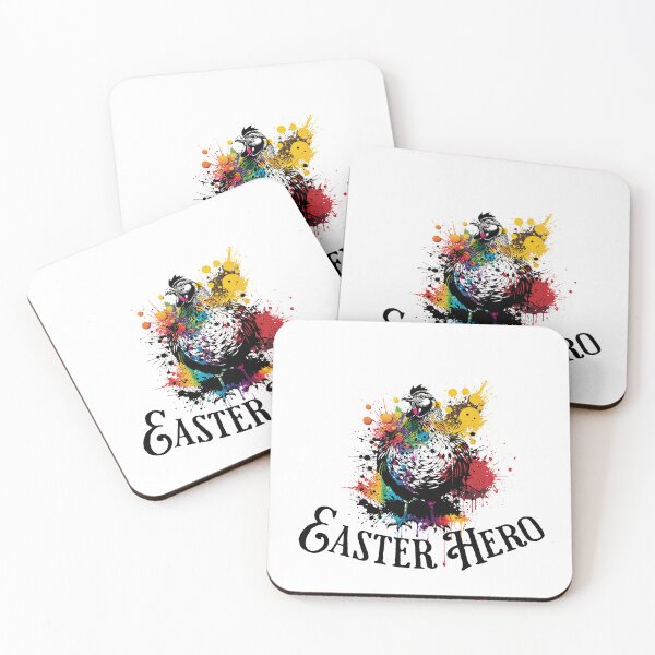 Item preview, Easter Egger Chicken Hero designed and sold by Belarte.shop.
