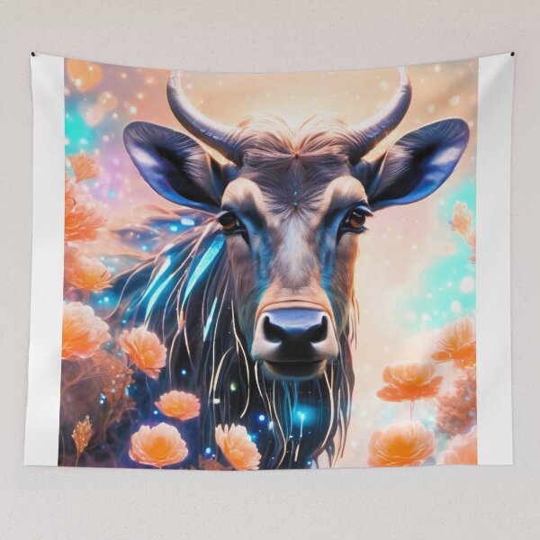Item preview, wildebeest head, mammals, herbivore living in Africa designed and sold by janjacbu.