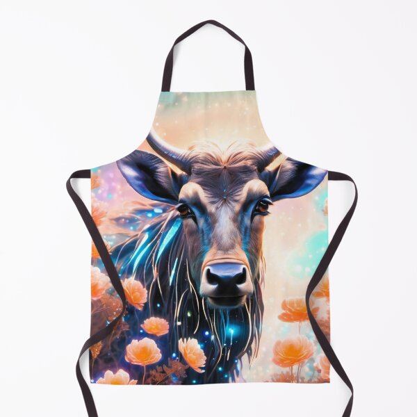 Item preview, wildebeest head, mammals, herbivore living in Africa designed and sold by janjacbu.