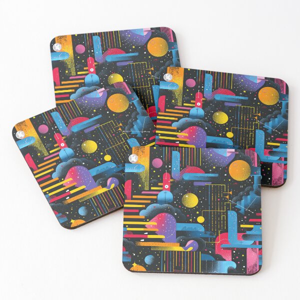 Item preview, Abstract Architecture Pattern designed and sold by Catloaf Art.