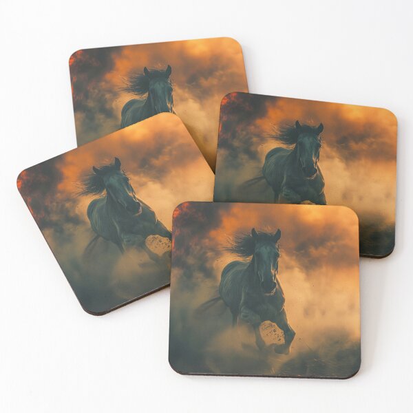 Item preview, Fiery Stallion from the Abyss designed and sold by AM-Fine-Designs.