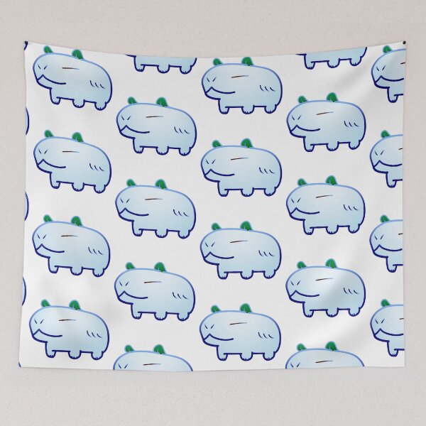Item preview, Many Winter Snow Capybara designed and sold by MiscibilityArt.