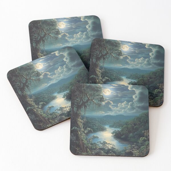Item preview, Moon At Night designed and sold by Timothystore-.