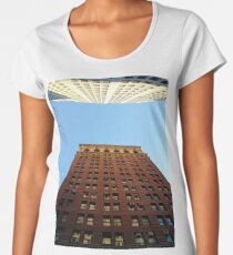 New York, Manhattan, New York City, Skyscraper, tower block, high rise building, tower, block, high rise, building Women's Premium T-Shirt