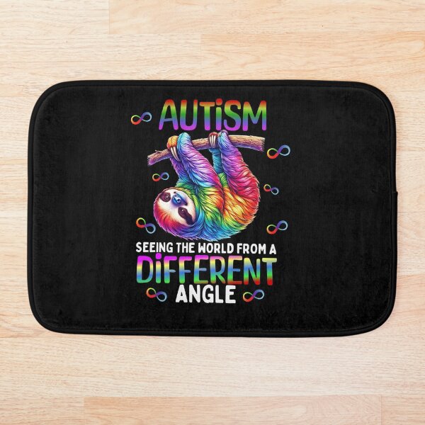 Artikelvorschau, Autismus-Regenbogenfaultier sieht die Welt aus einem anderen Blickwinkel entworfen und verkauft von BeansHotTees.
