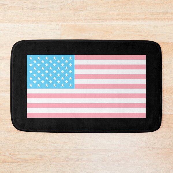 Item preview, United States of America Trans Pride Flag designed and sold by WokeBespoke.