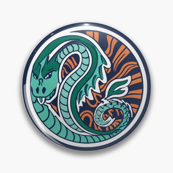 Artikelvorschau, Jormungandr Endlosschleifen-Emblem entworfen und verkauft von NiftyWrx.