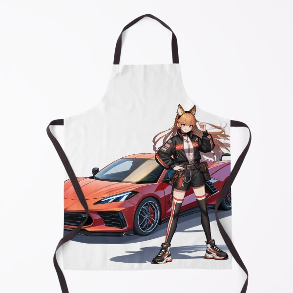 Artikelvorschau, Orange Corvette Anime Girl entworfen und verkauft von BitterSilver.