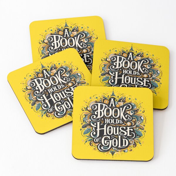 Item preview, A book holds a house of gold, typography designed and sold by maxmaj.