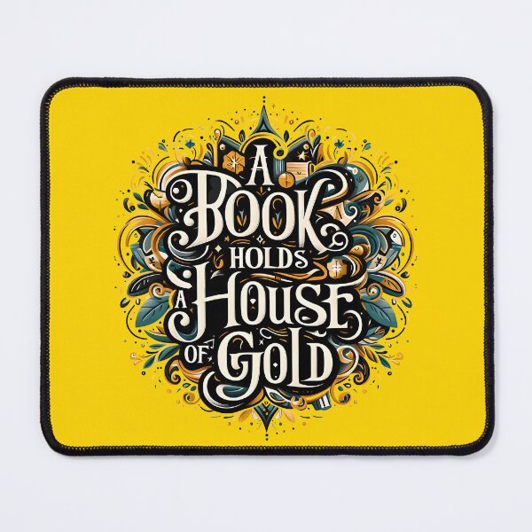 Item preview, A book holds a house of gold, typography designed and sold by maxmaj.
