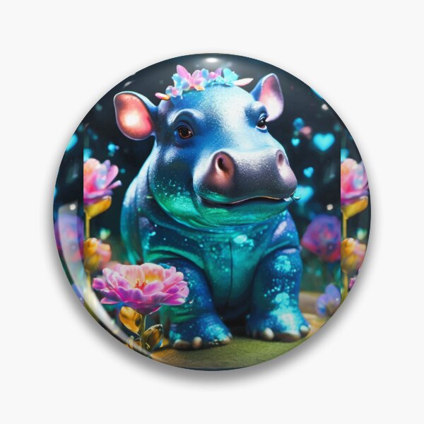 Item preview, Hippopotamus semi-aquatic mammal from sub-Saharan Africa designed and sold by janjacbu.