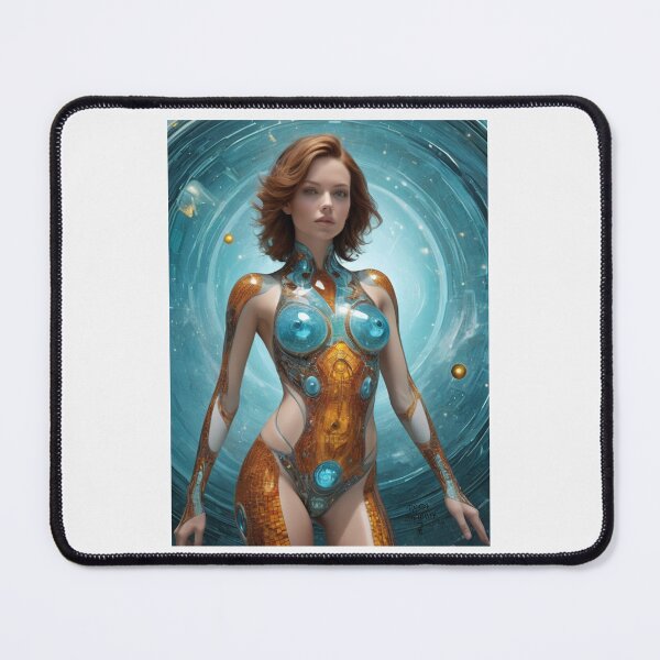 Item preview, Cyber Woman; Traveling in Time; Artificial Intelligence; designed and sold by StickerApe.