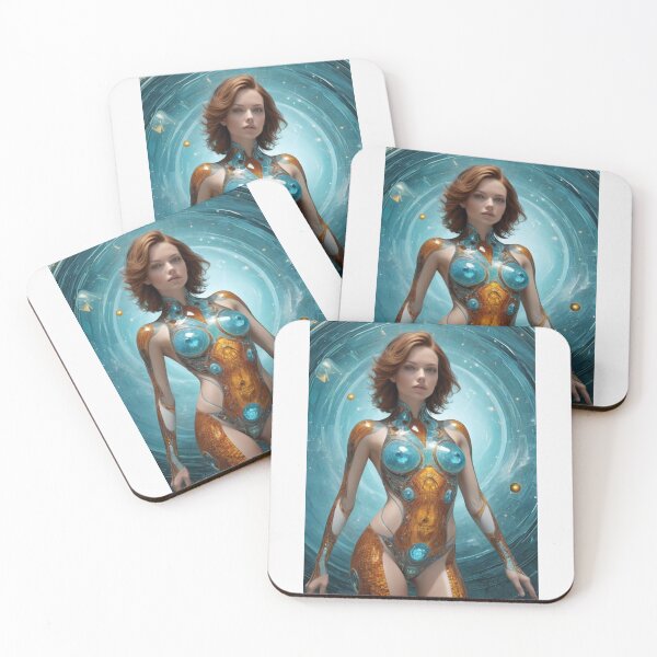 Item preview, Cyber Woman; Traveling in Time; Artificial Intelligence; designed and sold by StickerApe.