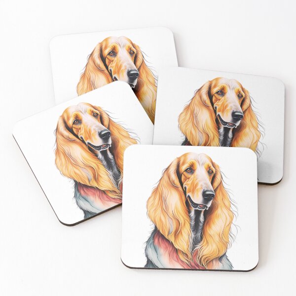 Item preview, Afghan Hound Portrait designed and sold by TheAnimalZ00.