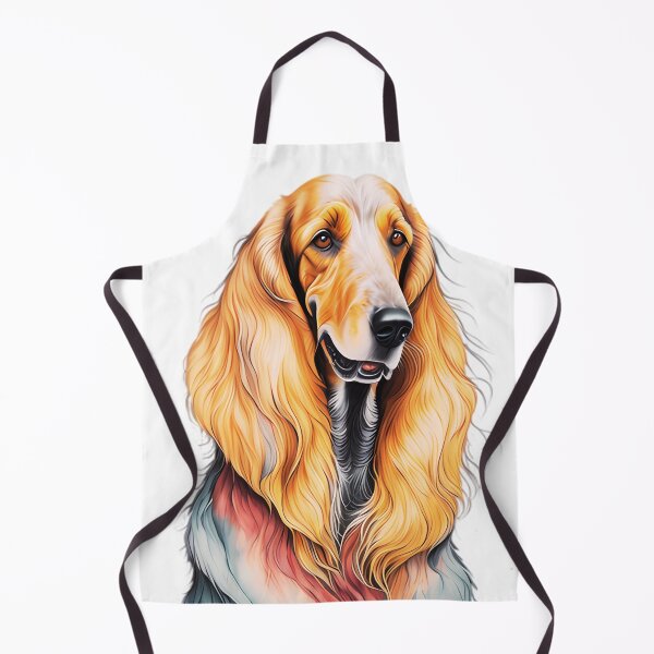 Item preview, Afghan Hound Portrait designed and sold by TheAnimalZ00.